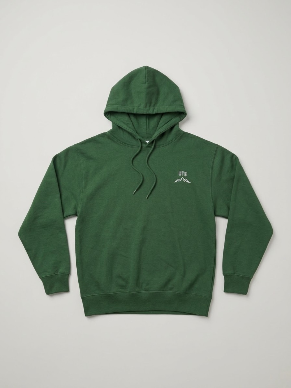 💜 Official BTS In The Soop Season 1 Forest Green Graphic Hoodie Size M